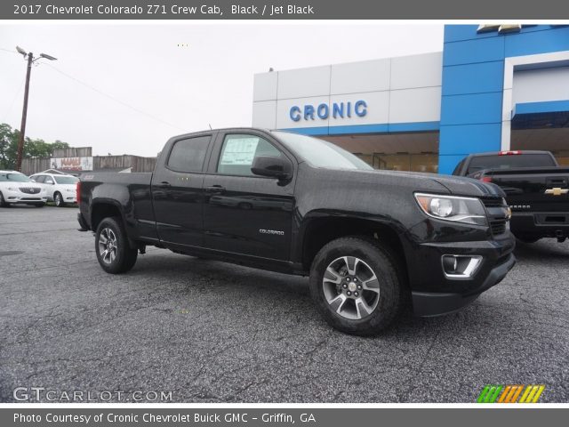 2017 Chevrolet Colorado Z71 Crew Cab in Black