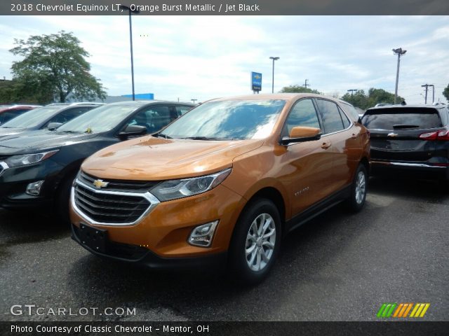 2018 Chevrolet Equinox LT in Orange Burst Metallic