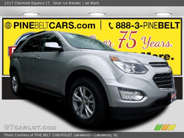 2017 Chevrolet Equinox LT in Silver Ice Metallic