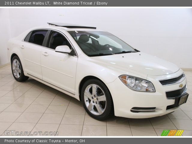 2011 Chevrolet Malibu LT in White Diamond Tricoat