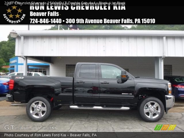 2017 Chevrolet Silverado 2500HD LT Double Cab 4x4 in Black