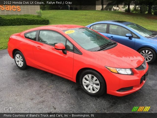 2012 Honda Civic LX Coupe in Rallye Red