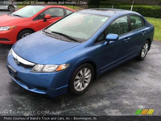 2010 Honda Civic EX Sedan in Atomic Blue Metallic