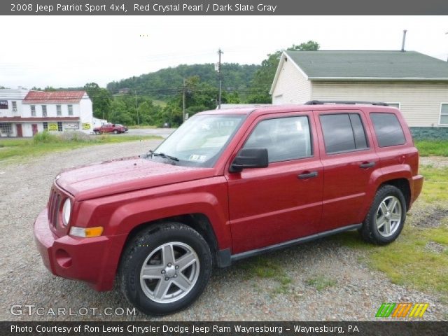 2008 Jeep Patriot Sport 4x4 in Red Crystal Pearl