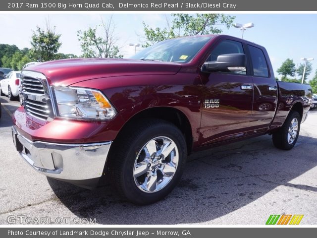 2017 Ram 1500 Big Horn Quad Cab in Delmonico Red Pearl