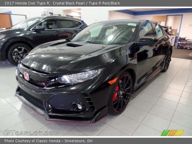 2017 Honda Civic Type R in Crystal Black Pearl