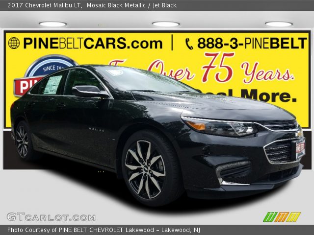 2017 Chevrolet Malibu LT in Mosaic Black Metallic