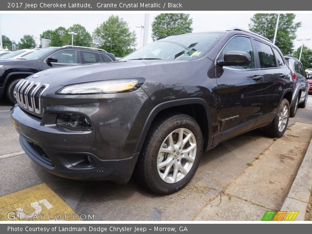 2017 Jeep Cherokee Latitude in Granite Crystal Metallic