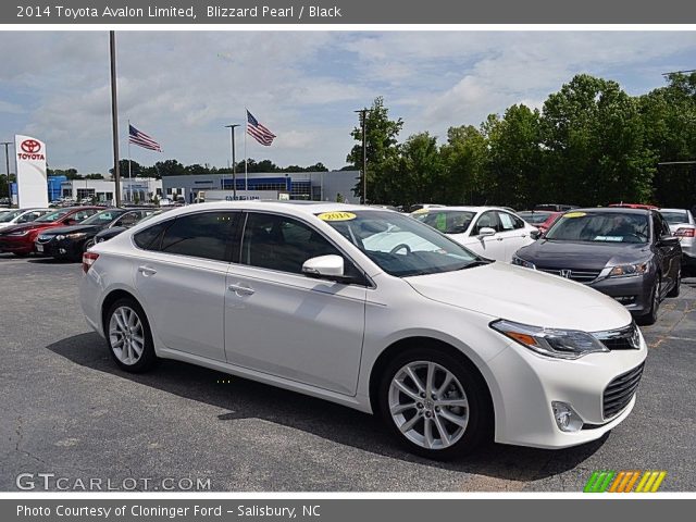2014 Toyota Avalon Limited in Blizzard Pearl