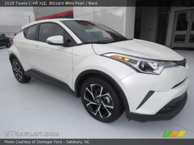 2018 Toyota C-HR XLE in Blizzard White Pearl