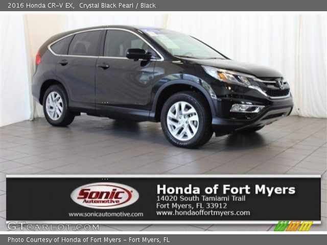 2016 Honda CR-V EX in Crystal Black Pearl