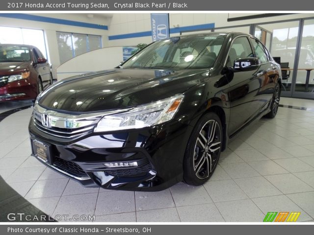 2017 Honda Accord Touring Sedan in Crystal Black Pearl