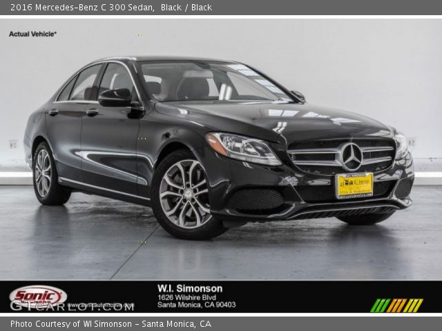 2016 Mercedes-Benz C 300 Sedan in Black