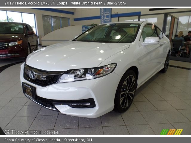 2017 Honda Accord EX-L V6 Coupe in White Orchid Pearl