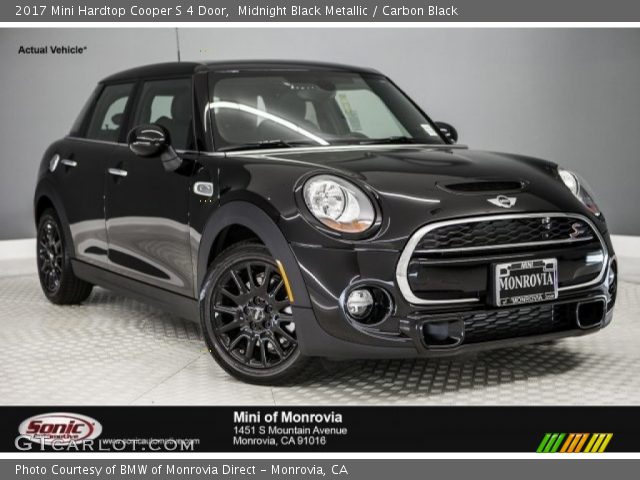 2017 Mini Hardtop Cooper S 4 Door in Midnight Black Metallic