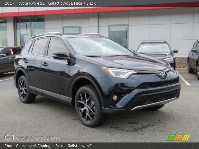 2017 Toyota RAV4 SE in Galactic Aqua Mica