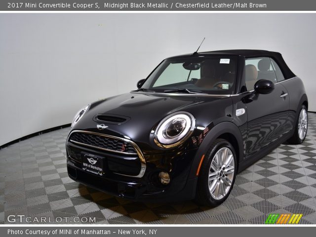 2017 Mini Convertible Cooper S in Midnight Black Metallic