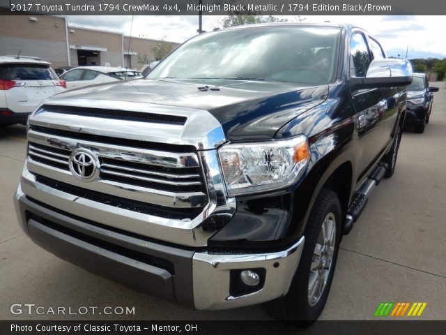 2017 Toyota Tundra 1794 CrewMax 4x4 in Midnight Black Metallic