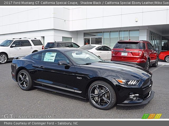 2017 Ford Mustang GT California Speical Coupe in Shadow Black