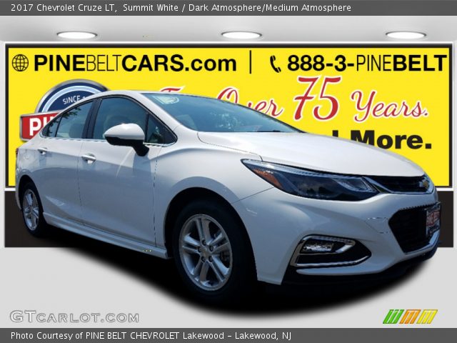 2017 Chevrolet Cruze LT in Summit White