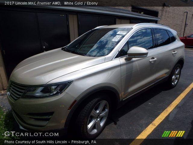 2017 Lincoln MKC Premier AWD in White Gold