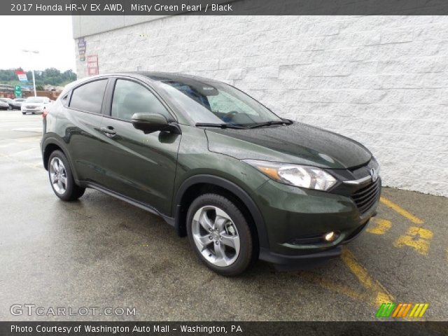 2017 Honda HR-V EX AWD in Misty Green Pearl