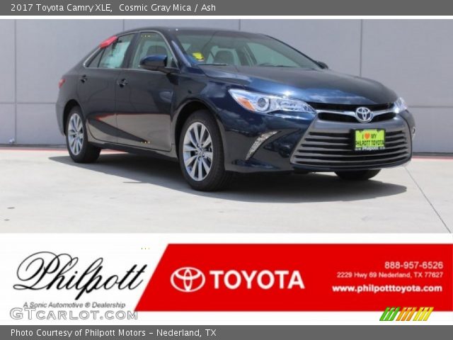 2017 Toyota Camry XLE in Cosmic Gray Mica