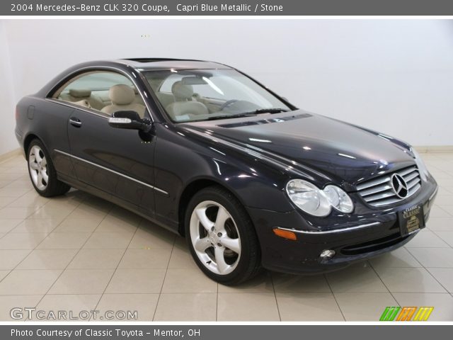 2004 Mercedes-Benz CLK 320 Coupe in Capri Blue Metallic