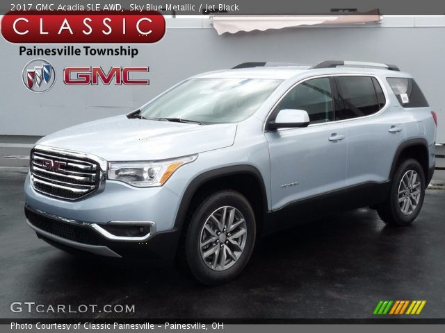 2017 GMC Acadia SLE AWD in Sky Blue Metallic