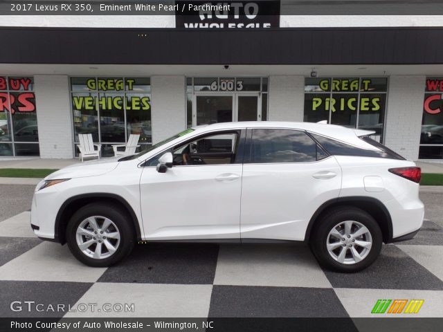 2017 Lexus RX 350 in Eminent White Pearl