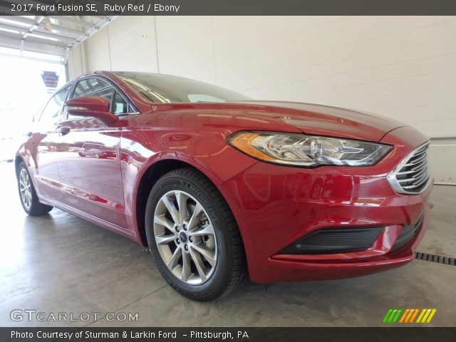 2017 Ford Fusion SE in Ruby Red