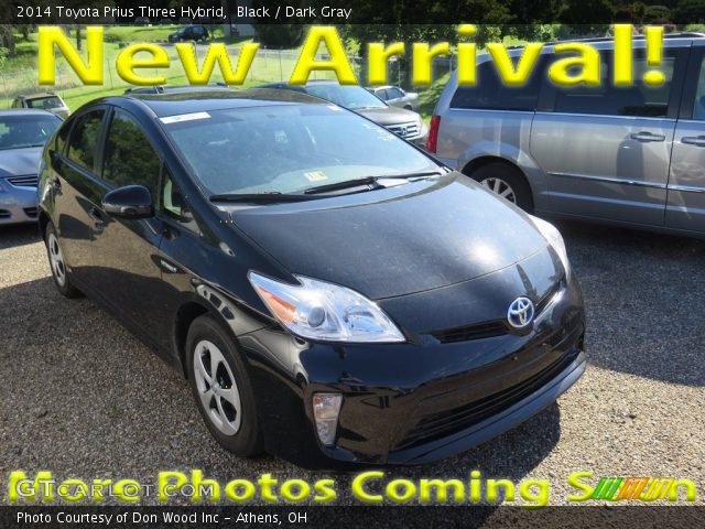 2014 Toyota Prius Three Hybrid in Black