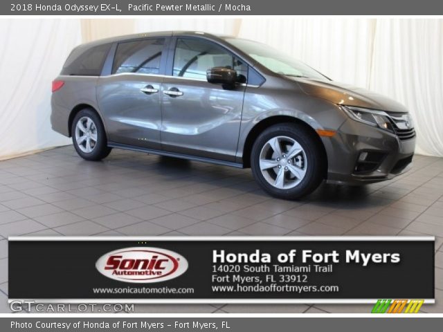 2018 Honda Odyssey EX-L in Pacific Pewter Metallic