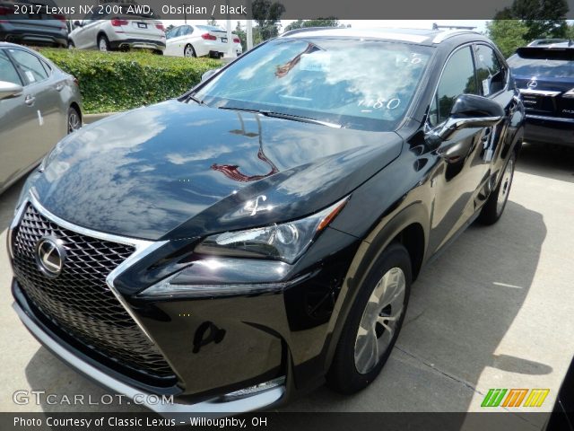 2017 Lexus NX 200t AWD in Obsidian