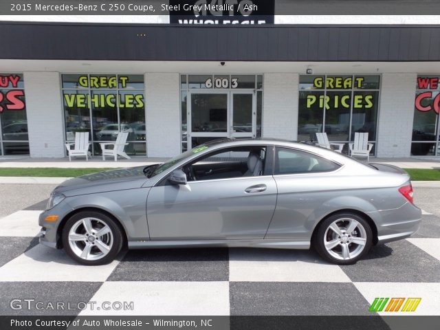 2015 Mercedes-Benz C 250 Coupe in Steel Grey Metallic