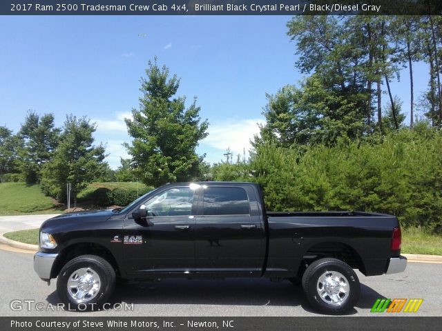 2017 Ram 2500 Tradesman Crew Cab 4x4 in Brilliant Black Crystal Pearl