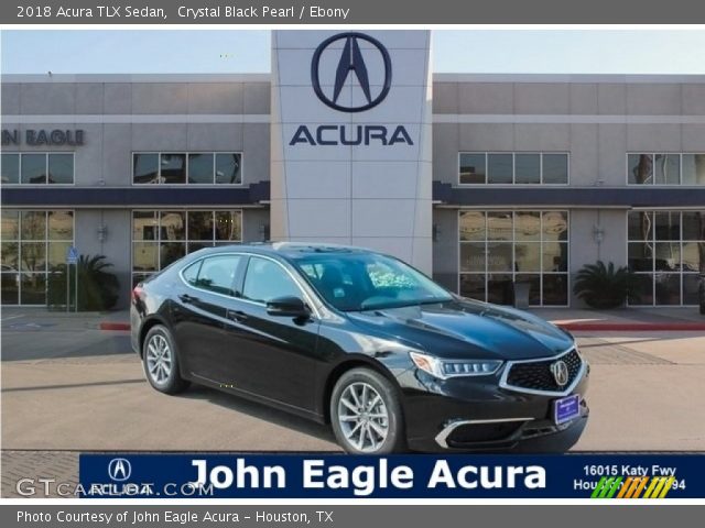 2018 Acura TLX Sedan in Crystal Black Pearl