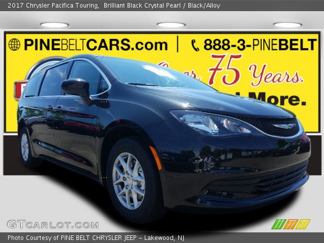 2017 Chrysler Pacifica Touring in Brilliant Black Crystal Pearl