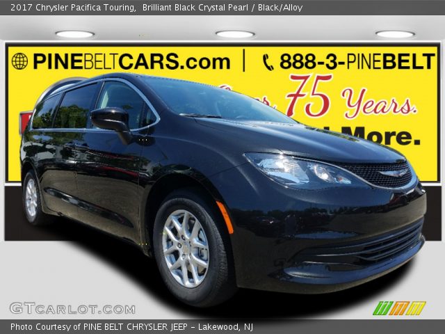 2017 Chrysler Pacifica Touring in Brilliant Black Crystal Pearl