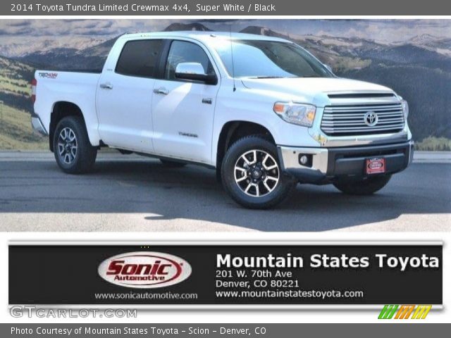 2014 Toyota Tundra Limited Crewmax 4x4 in Super White