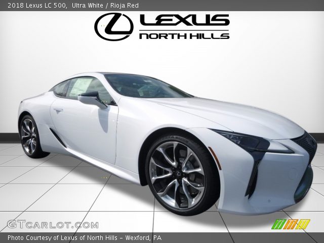 2018 Lexus LC 500 in Ultra White