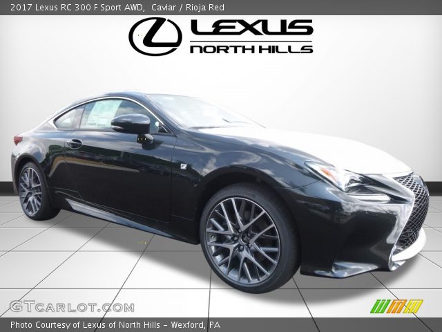 2017 Lexus RC 300 F Sport AWD in Caviar
