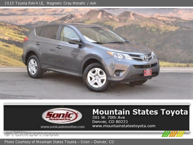 2015 Toyota RAV4 LE in Magnetic Gray Metallic