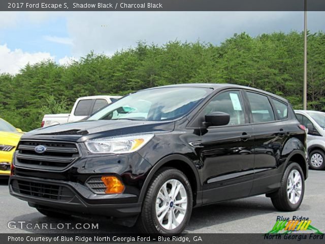 2017 Ford Escape S in Shadow Black