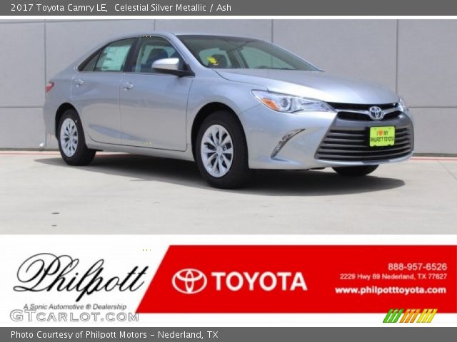 2017 Toyota Camry LE in Celestial Silver Metallic