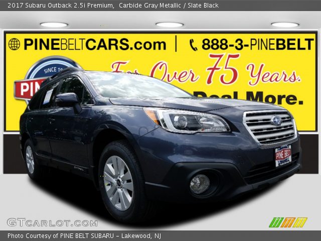 2017 Subaru Outback 2.5i Premium in Carbide Gray Metallic