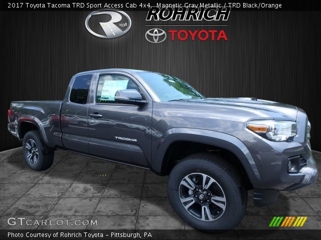 2017 Toyota Tacoma TRD Sport Access Cab 4x4 in Magnetic Gray Metallic