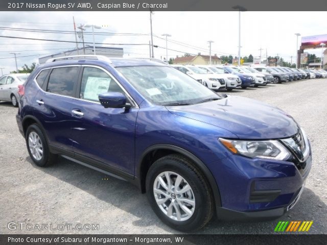 2017 Nissan Rogue SV AWD in Caspian Blue
