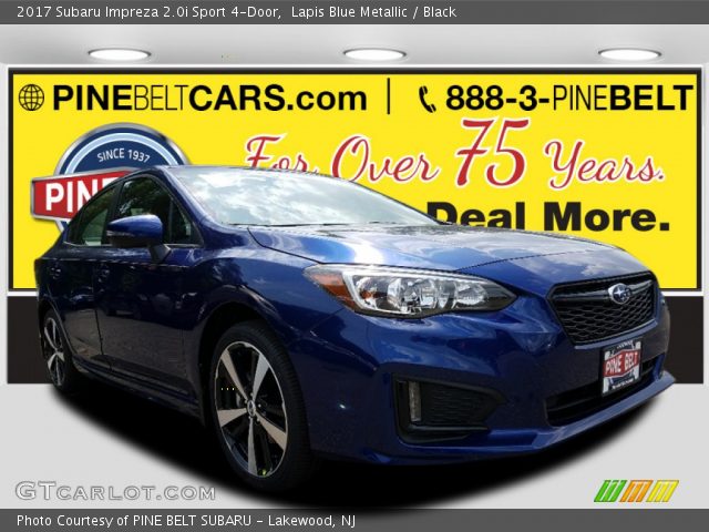 2017 Subaru Impreza 2.0i Sport 4-Door in Lapis Blue Metallic