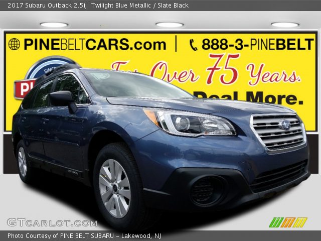 2017 Subaru Outback 2.5i in Twilight Blue Metallic